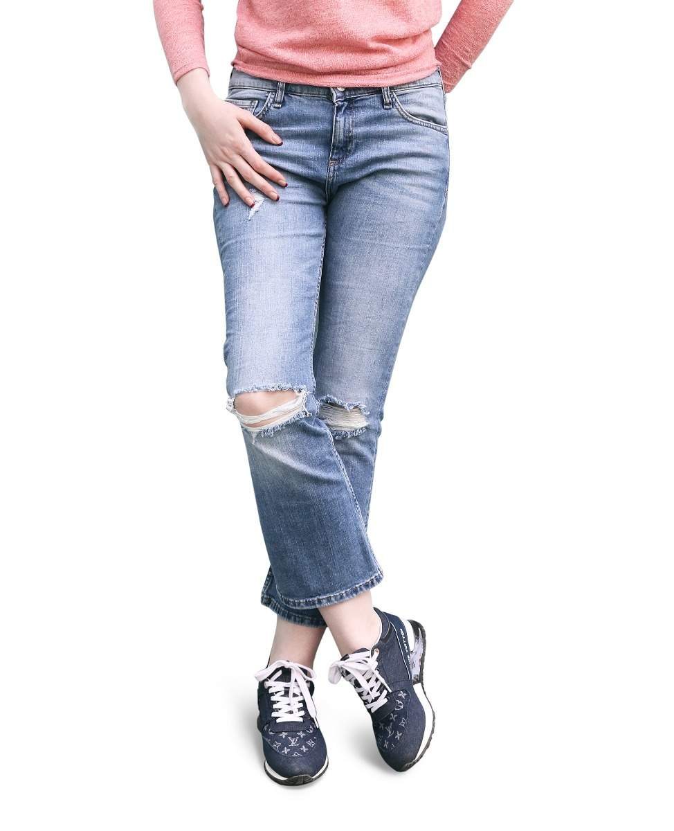 شلوار جین دمپا گشاد Mango 