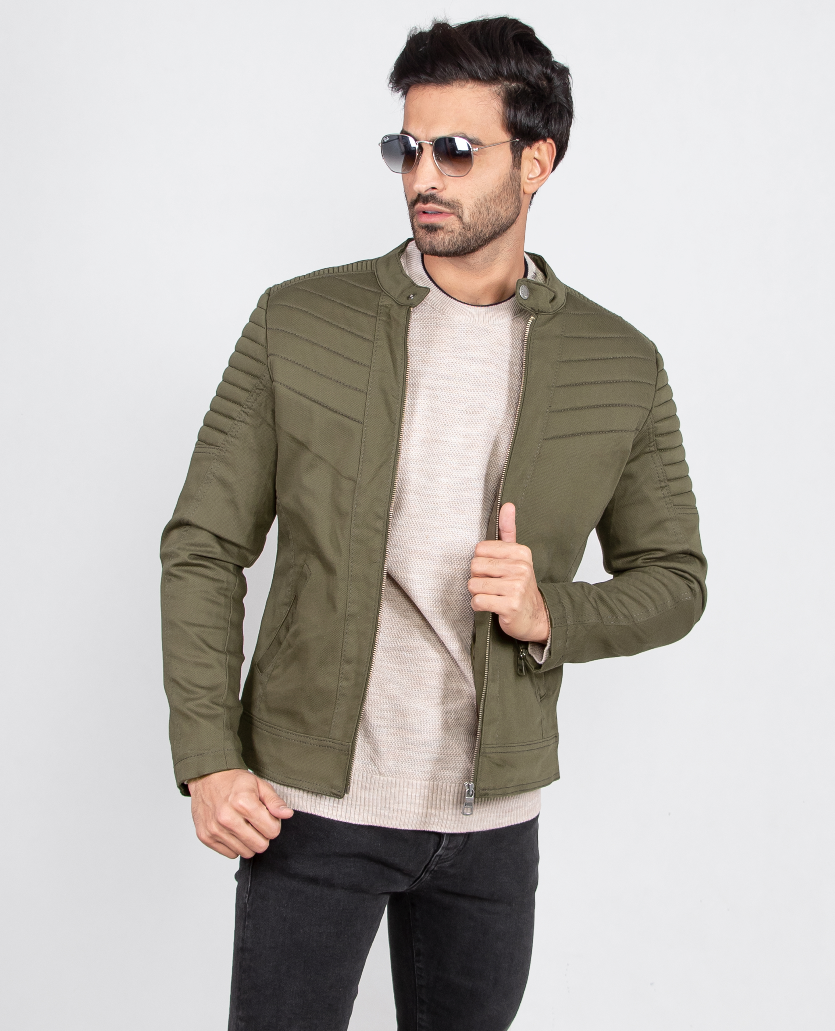 کاپشن کتان Delpino