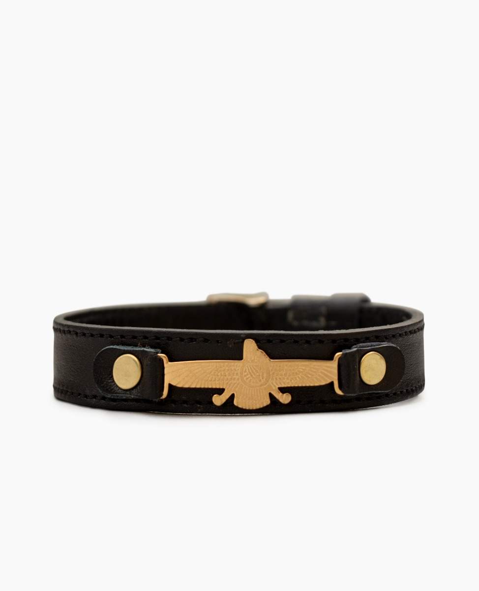 دستبند چرم فروهر